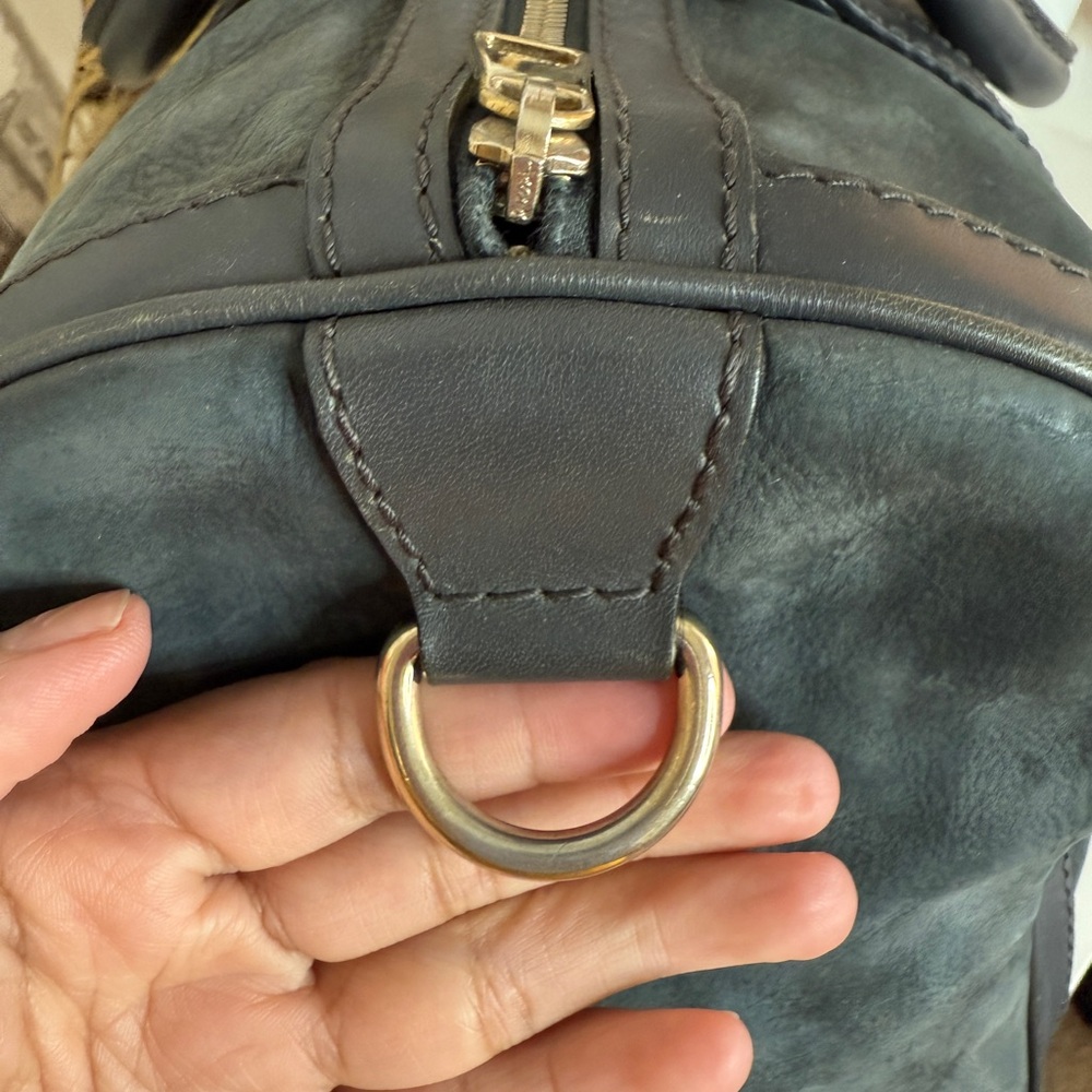 Gucci Metallic Silver and Rich Brown Leather - Picture 8 of 16